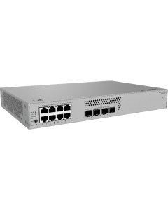 S220S-8P4J (8*10/100/1000BASE-T ports (128 W PoE+), 4*2.5GE SFP ports, built-in AC power, Fanless)